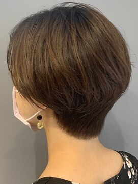 グラッシー センター北店(GLASSI) ハンサムショート耳かけイメチェンフォギーベージュ★センター北