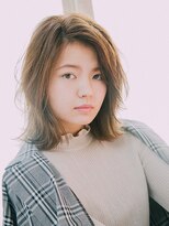 ココカラー アンド カット 茶屋町店(CoCo Color&Cut)&nbsp;ラフな外ハネボブ【岡山】【倉敷】【茶屋町】