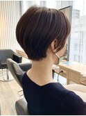 【サロンワーク】可愛くて綺麗なナチュラルショート。