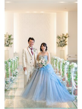 ランコントレ 千代 結婚式洋装　お着付け＆ヘアセット