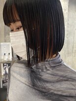 イデア(idea)&nbsp;【切りっぱなしボブ×ストレートボブ】ヘアスナップ・山下