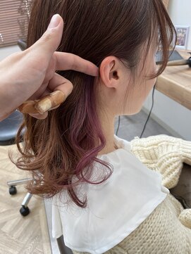 アーク(ARK from INFINI) インナーピンクバイオレット 髪質改善