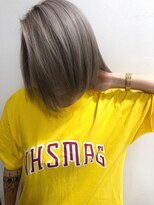 リジョイスヘア(REJOICE hair) 【REJOICE hair】ミルクグレージュエアリーボブ