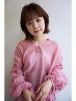 ブゾン(buZon)&nbsp;【buZonブゾン】レイヤーボブ×ウォームブラウン