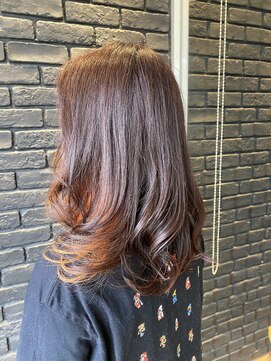 リベア トウキョウ 東大島店(Rever Tokyo) インナーカラー/ブリーチ/オレンジ[東大島/東大島駅]