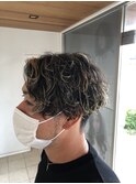 白髪隠しハイライト