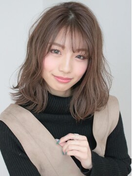 アグ ヘアー シェリアン 長居店(Agu hair cherien) 《Agu hair》ナチュラルルーズな無造作ミディアム