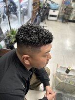 ノーブル&nbsp;オールバックパーマ