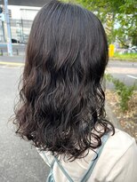 ナカオコアフュール(NAKAO COIFFURE) ニュアンスパーマ　透明感カラー　マロンブラウン　艶髪