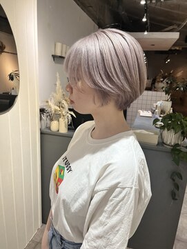 カフカ(CAFCA) ホワイトピンクベージュ.