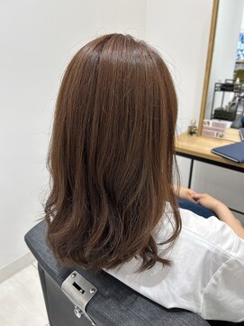 アリーナ 船橋日大前店(arena) ゆるく巻いた明るすぎないサンドベージュ