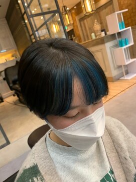 カットハウス美人館 フレーミング＊ブルー