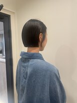 ユニコ(unico)&nbsp;ベージュ/グレージュ/ボブ/艶髪