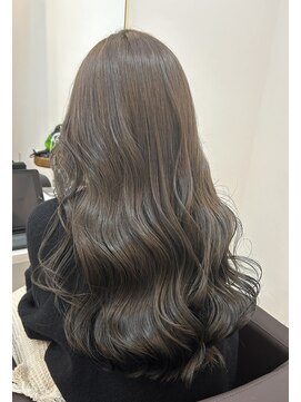 リングケー(Ling K) ラベンダーグレー×うるつやカラー