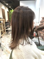 リノナ(Linona)&nbsp;★似合わせカットグレーベージュ髪質改善インナーカラー前髪