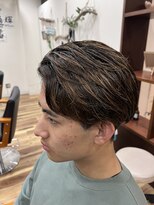 スウェル 千葉店(Swell)&nbsp;かきあげオールバックスタイル