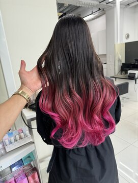 アライブ ハラジュク(ALIVE harajuku) グラデーションカラーバレイヤージュインナーカラー　ryota