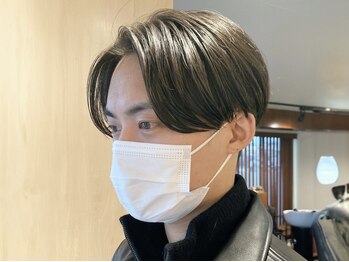 シー 茂原(SEA)の写真/流行を取り入れ,再現性の高いヘアスタイルに!ON/OFF決まる2WAYスタイルが叶う[茂原/メンズパーマ/フェード]