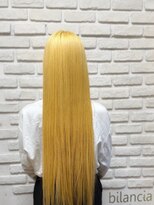 ビランチェ 池袋(bilancia)&nbsp;抜きっぱなし/ブランド/金髪/ロング/ケアブリーチ/池袋東口