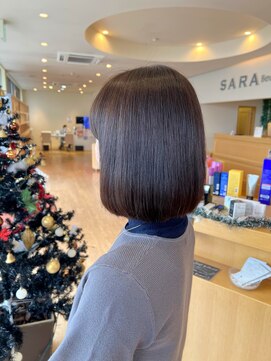 サラ ビューティ サイト 春日(SARA Beauty sight) Bob/ボブカット/オリーブ/グレージュ/オリーブグレージュ