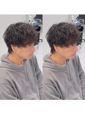 マッシュシャドウパーマ