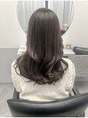シークレットハイライト×透明感オリーブグレージュ
