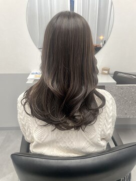 トッカ 茨木(tocca) シークレットハイライト×透明感オリーブグレージュ