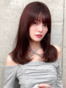 ロンドホットリップ 立川(Lond hot lip) ☆姫カットレイヤー/マロンベージュ/韓国風巻き/立川レイヤー