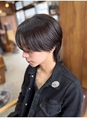 【山本智文】シースルーバングスリークショート