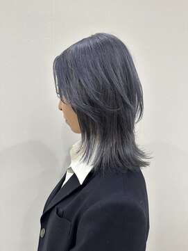 ハピネス 王寺店(Happiness) ウルフ　レイヤー　前髪　顔まわり　髪質改善