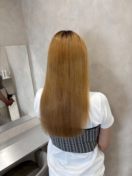 キング 心斎橋店(K!ng) 縮毛矯正髪質改善レイヤーカットトリートメント心斎橋美容室