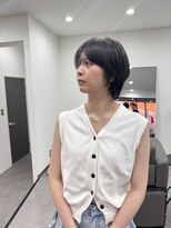 ブランシュ(BLANCHE)&nbsp;【BLANCHE】オリーブグレージュ＋ショートウルフ