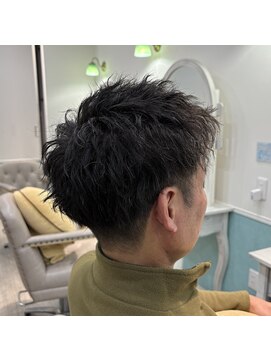 "ツイスト強め"ツイストスパイラルパーマ