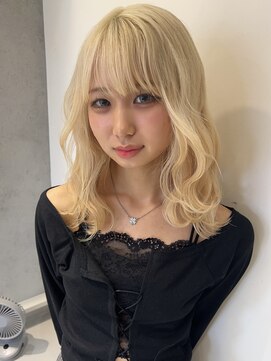 ブロンド/ブリーチリタッチ/ハイトーンカラー