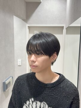 シースルーマッシュ/ラウンドマッシュ/ニュアンスパーマ