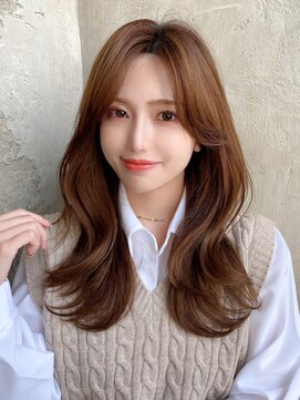 アフロート エル 錦糸町(AFLOAT L) 【20代30代】顔まわりレイヤー/ココアベージュ/ショコラブラウン