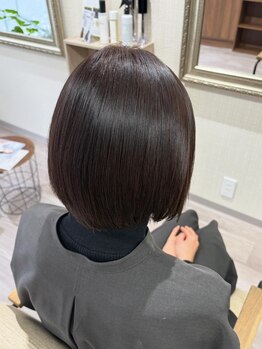 color彩【カラーサイ】の写真/髪を傷ませず白髪を自然にカバー☆頭皮に優しいオーガニックカラーとドクターカラーで理想のツヤ髪へ