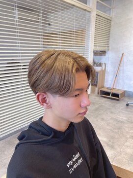 エヌアンドエー 杉戸高野台店(N&A) メンズカラー×パーマで清潔感アップ、セット簡単で好印象続く