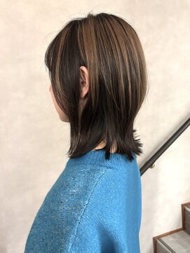 ヴィサージュメゾン(VISAGE maison) 大人美人くびれレイヤーウルフボブ