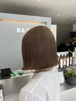 ケーアンドケー(K&K)&nbsp;1ブリーチ・アッシュブラウン