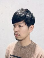 ワンワンオー バーバーショップ 長浜店(@110 BARBER SHOP)&nbsp;ダウンスタイル　メンズ/ショート/黒髪