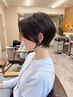 【野崎限定】生え癖矯正ショート/ショートボブカットaujua2stepトリ+marbb