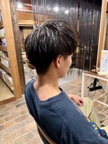 テントヘアー(tent hair)&nbsp;学生にも人気◎ナチュラルマッシュ