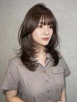 ソア 並木坂(Soa)&nbsp;ベージュ/韓国スタイル/レイヤーカット/並木坂/透明感カラー