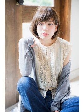 アリエッタ(aRietta) 【aRiettaスタイル】ショコラブラウン/くすみカラーショートボブ