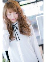 エヌアンドエーコンティ(N&A CONTi)&nbsp;☆キャメルベージュ×愛されゆるふわロング☆