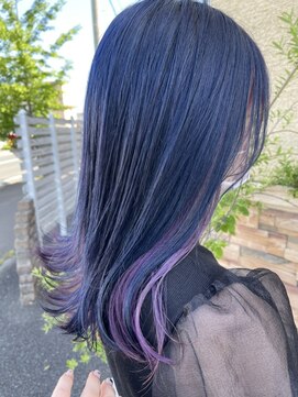 コレットヘア(Colette hair) 可愛くないわけがない!!ダークブルー×パープル