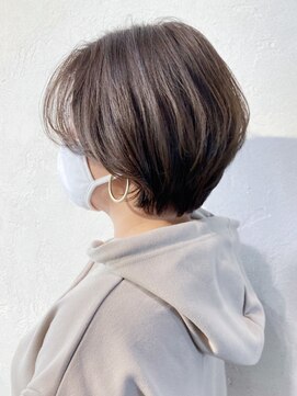 アイティー バイ アルバム 中野店(IT by ALBUM) オリーブベージュショート_マロンベージュAラインボブ_ba317711