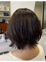 アフロディーテ 銀座(APHRODITE GINZA) くびれヘア/アプリコットオレンジ/ハイライト/縮毛矯正/銀座