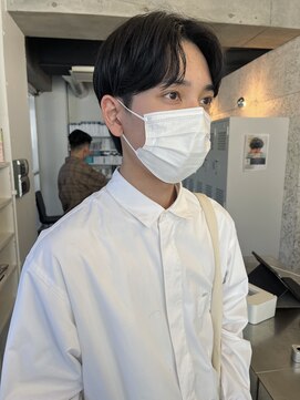 バイフィフス 原宿/表参道(by fifth) ◇センターパート 韓国ヘア ニュアンスパーマ